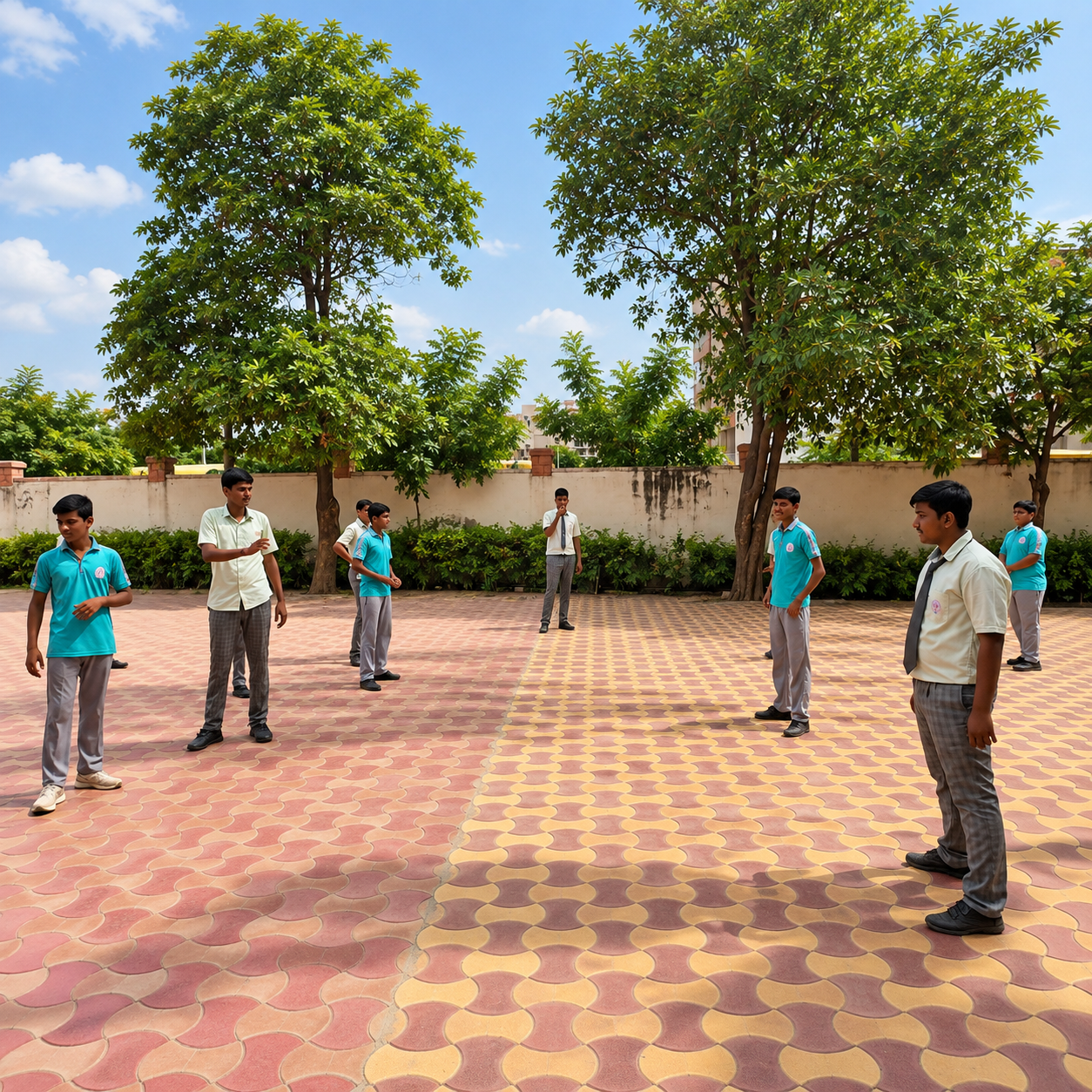 School Playground and Campus